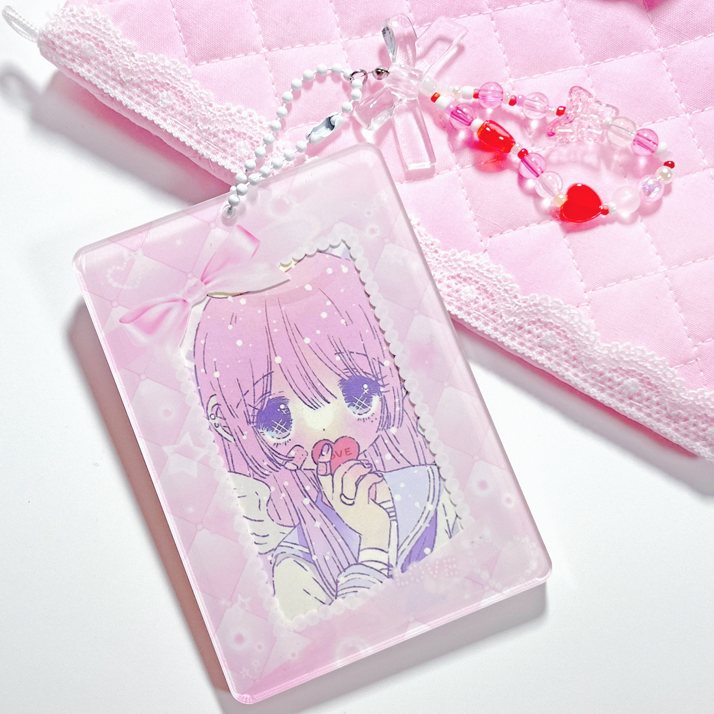[Cherry and Night] Princess Acrylic Photocard Holder