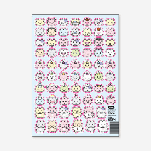 [Heeheeclub] Mini Daily Sticker Sheet