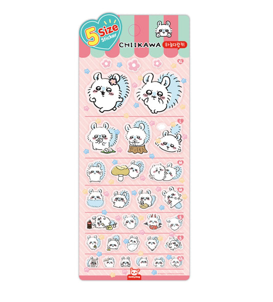 [Chiikawa] Momonga 5 Size Sticker Sheet