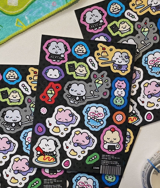 [Heeheeclub] Beginner Maid Sticker Sheet