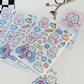 [Heeheeclub] Fluffy Little Bunny Sticker Sheet