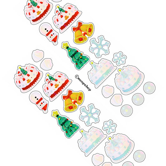 [Eunpshop] Christmas Deco Sticker