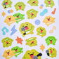 [My Mousse] Dancing Frog Deco Sticker Sheet