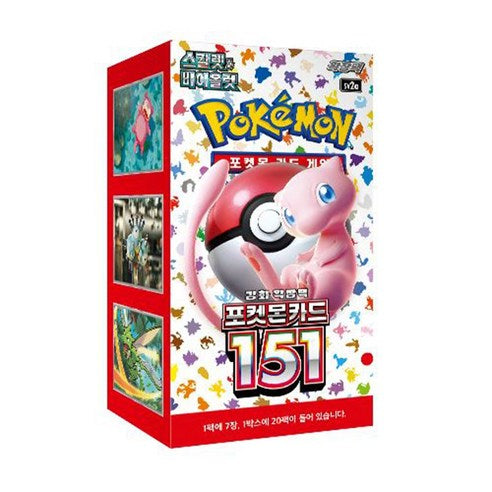 [Pokemon Korea] Pokemon Scarlet & Violet 151 (sv2a)