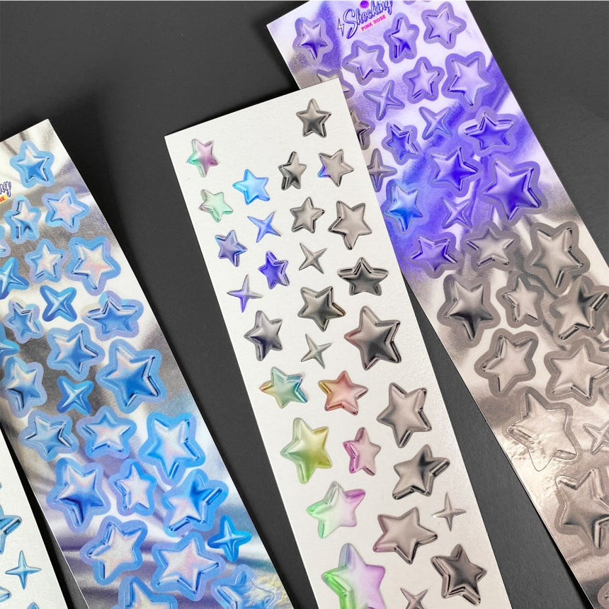[쇼킹핑크로즈] Steel Stars (3 colors)