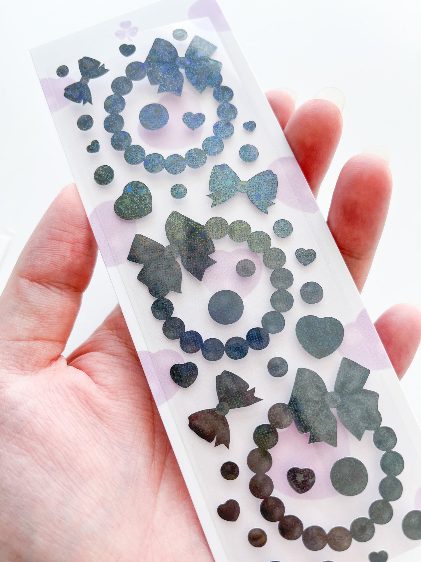 borahstudio Black Pearl Ribbon Frame