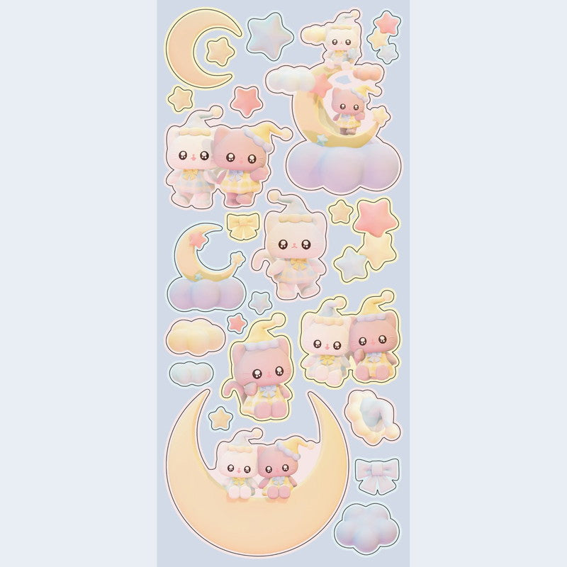 [Eunpshop] The Moon and the Cat Sticker Sheet