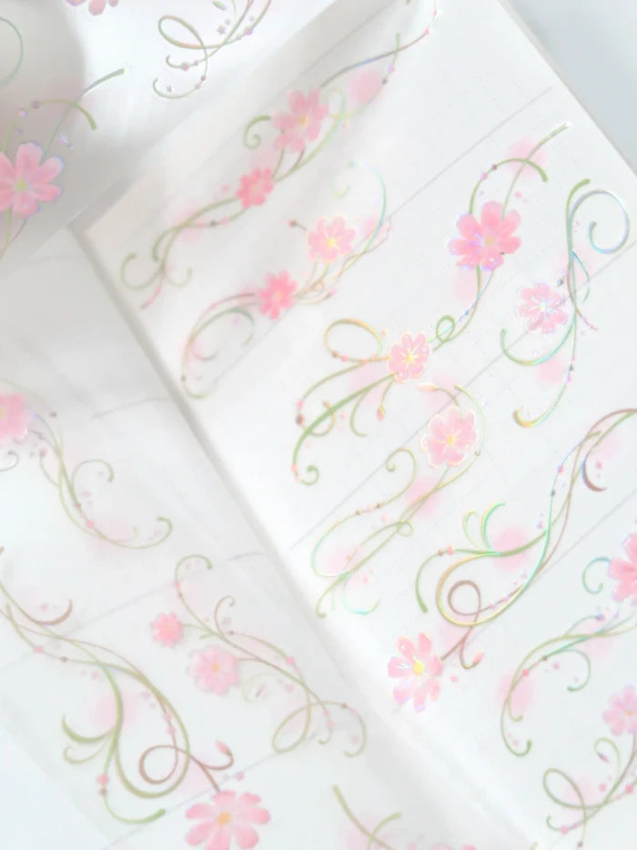 [Pearly Button] Cosmos Orbit Kiss Cut Tape