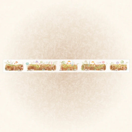 [Pearly Button] Acorn Forest Washi Tape