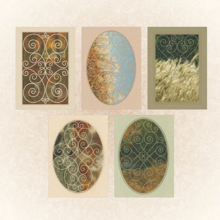 [Pearly Button] Faded Scenery Memo Sticker Pack