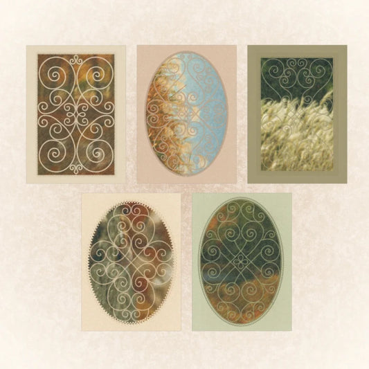 [Pearly Button] Faded Scenery Memo Sticker Pack