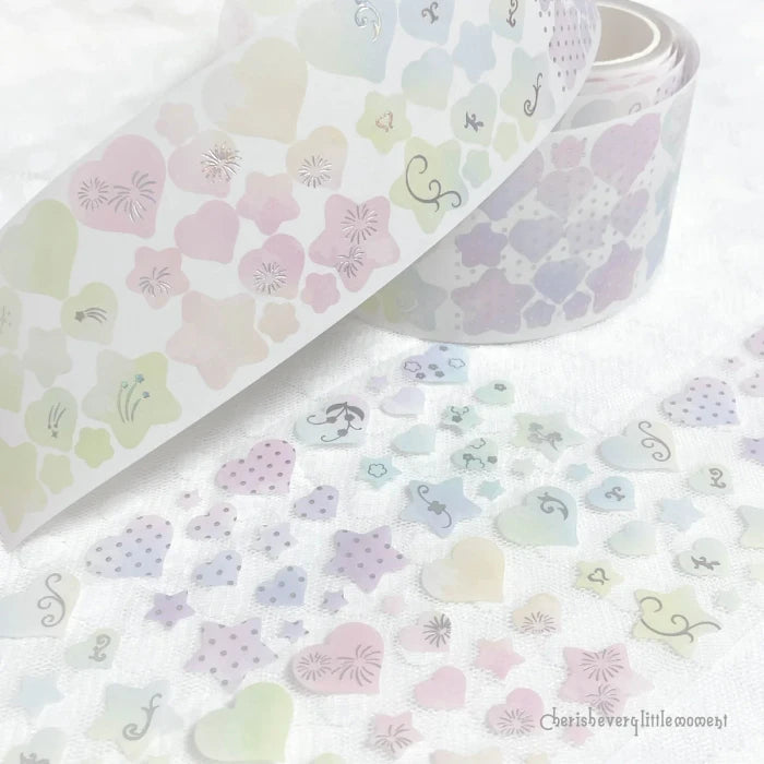 [Cherish 203] A Heart That Slowly Seeps In Kiss Cut Tape