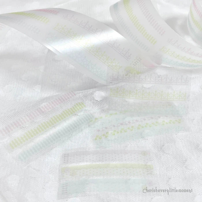 [Cherish 203] Collecting Green Fragments Kiss Cut Tape