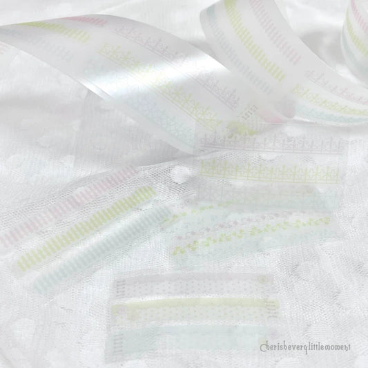 [Cherish 203] Collecting Green Fragments Kiss Cut Tape