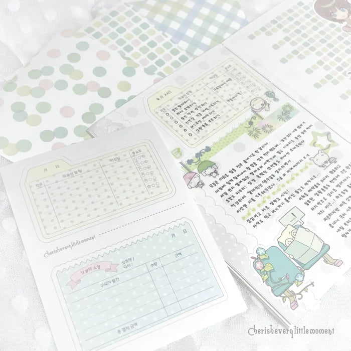 [Cherish 203] Record Memo Sticker Set