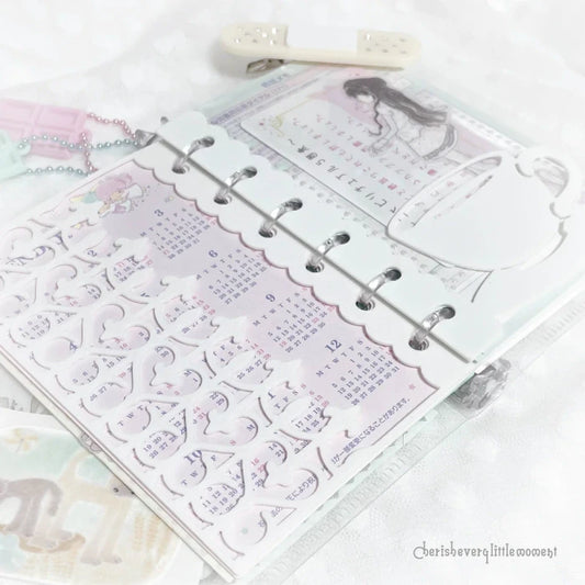 [Cherish 203] A7 Blooming Garden 6 Ring Insert