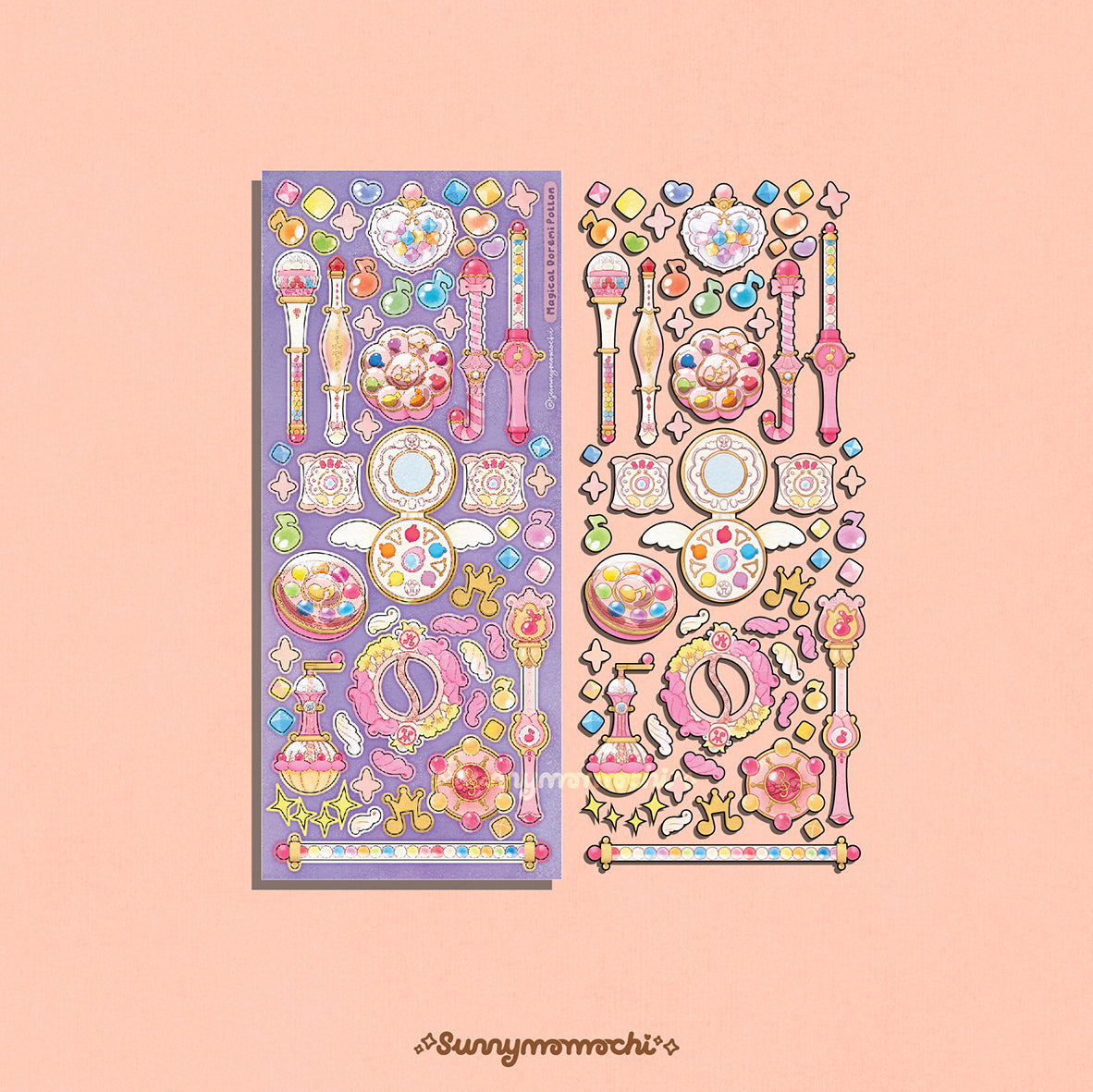 [Sunnymomochi] Magical Girl Wand Deco Sticker Sheet
