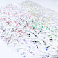 borahstudio Cow Print Confetti Deco Stickers (9 colors)