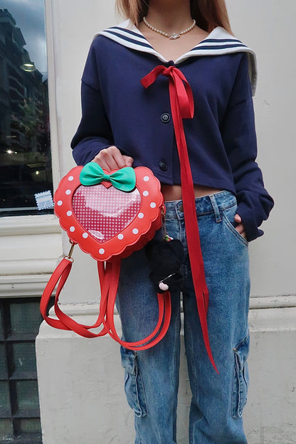 Mini Strawberry Heart Ita Bag