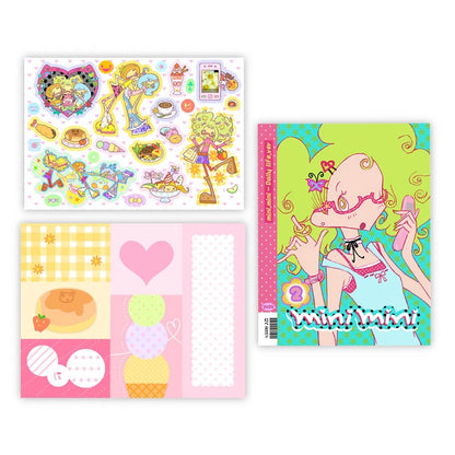 [Jal Ja] mini.mini Daily Life Ver Sticker Sheet