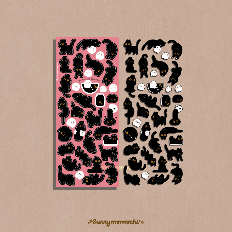 [Sunnymomochi] Ghost in the Black Void Deco Sticker Sheet
