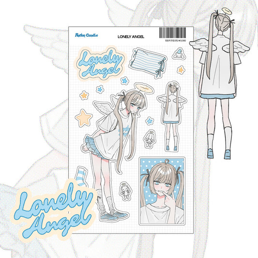 [Rotten Candle] Lonely Angel Sticker Sheet