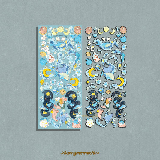 [Sunnymomochi] Little Ocean Deco Sticker Sheet