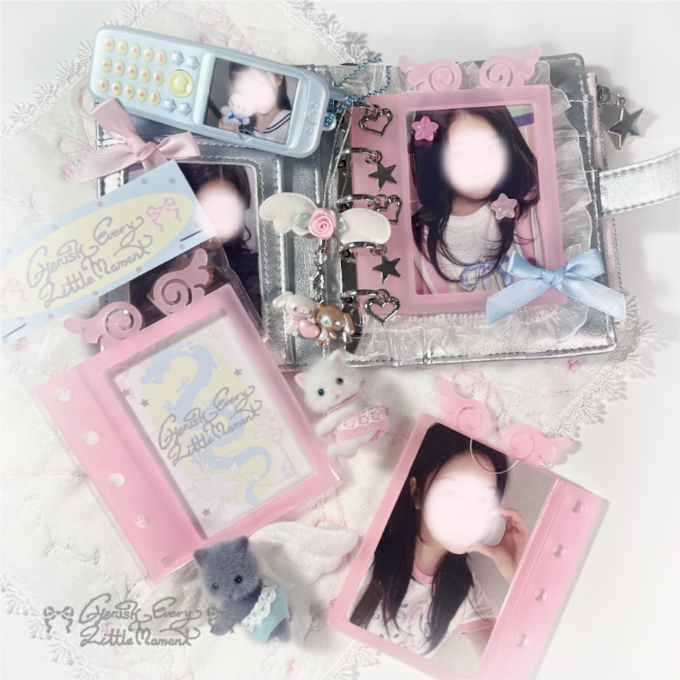 [Cherish 203] 6 Ring Angel Photocard Holder