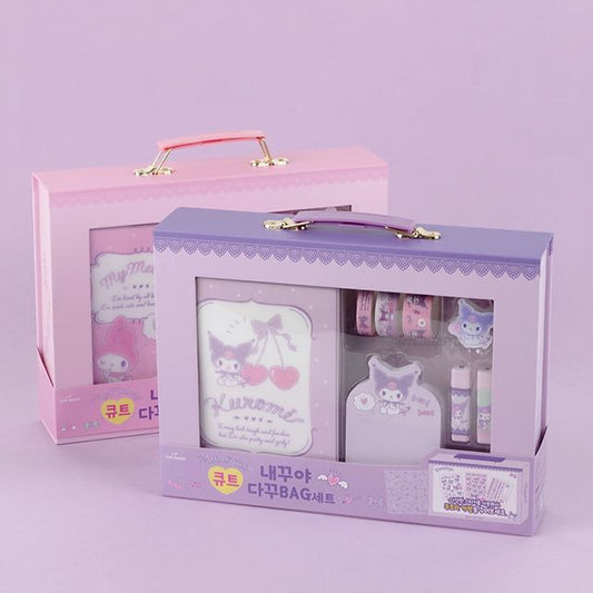 [SanrioKorea] It's Mine! Cute Deco Bag Set (2 Types)
