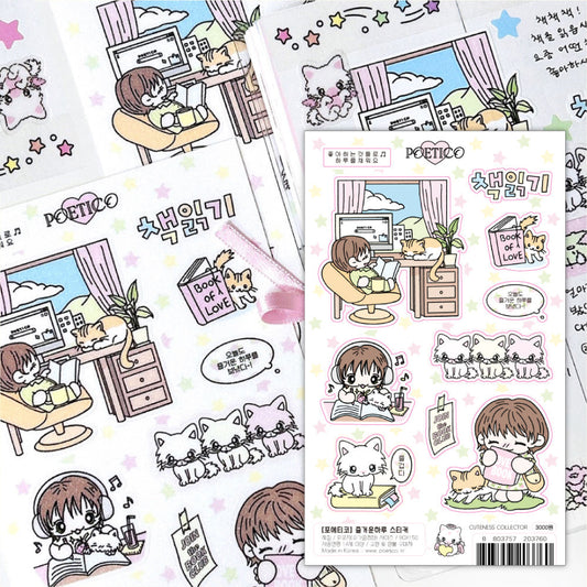 [Poetico] Happy Day Sticker Sheet