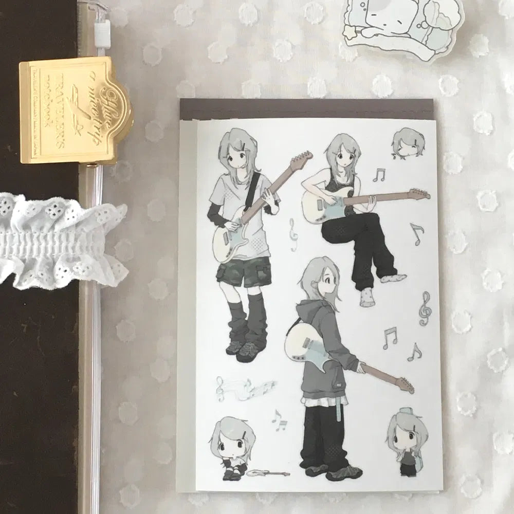 [Soso Hehe] Guitarist A Sticker Sheet