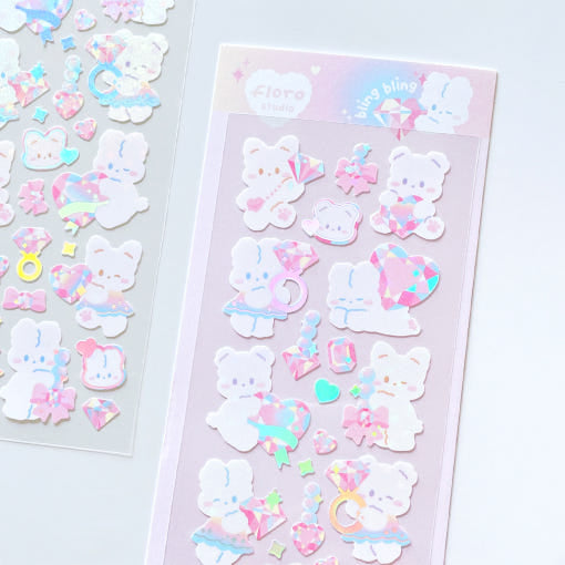 [Floro Studio] Bling Bling Deco Sticker