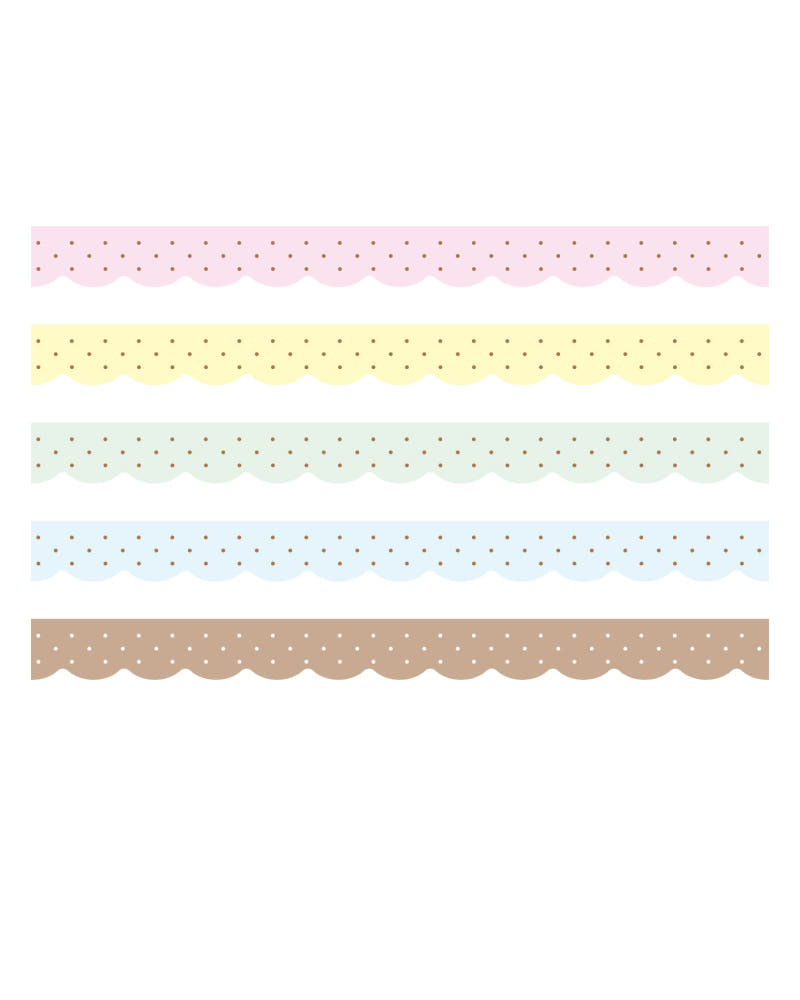 [Loverspickme] Pastel Washi Tape Set