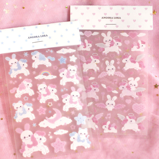 [Angora Lora] Clear Pony Deco Sticker Sheet