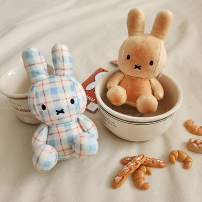 [Miffy Korea] Pattern Plushie Keychain (4 Options)