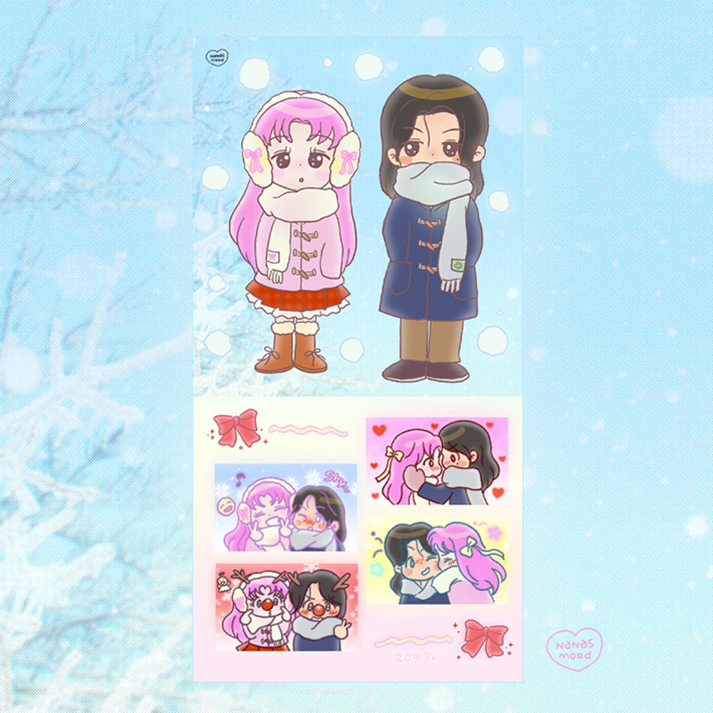 [Nanasmood] 200% Sticker Sheet
