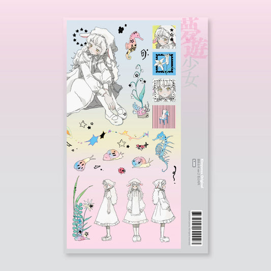 [Kimyunsu] Sleepwalking Girl 2 Sticker Sheet