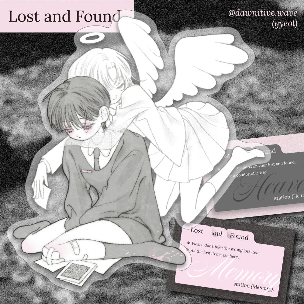 [Gyeol] Lost and Found Die Cut Sticker Pack
