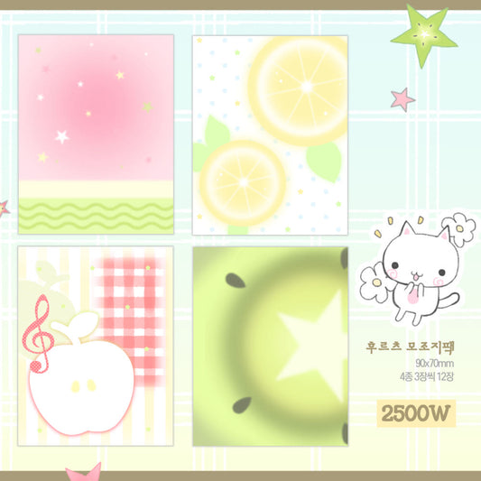 [Rari Days] Fruits Memo Sticker Pack
