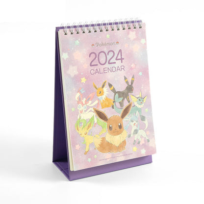 [Pokemon Korea] 2024 Eevee Desk Calendar (2 styles)