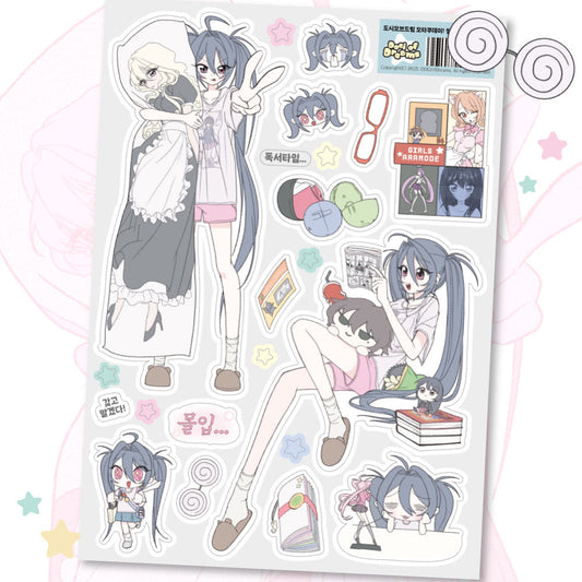 [Doci of Dreams] Otaku Day! Sticker Sheet