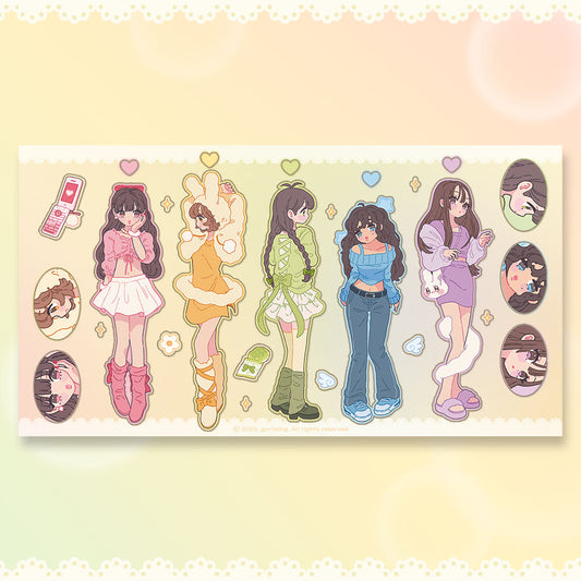 [Guriming] Colors Sticker Sheet