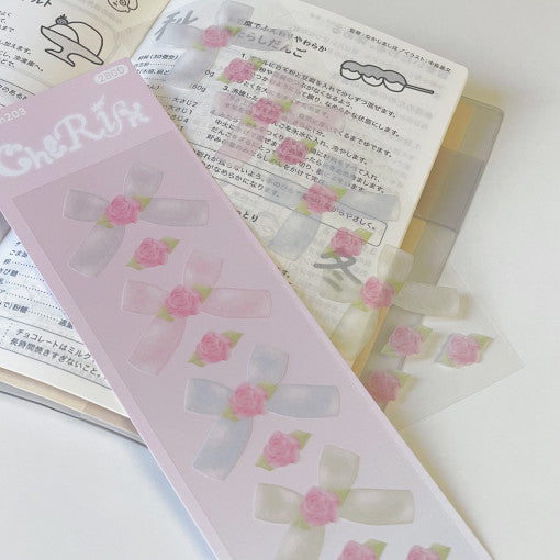 [Cherish 203] Wedding Rose Deco Sticker