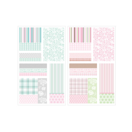 [Pearly Button] Swatch Memo Sticker Pack