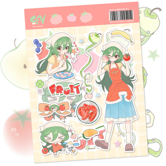 [Doci of Dreams] Girl Explorer Look : Juice Sticker Sheet