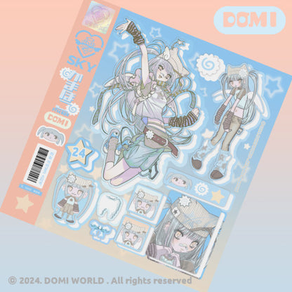 [Domi World] Sky Kamaboko Sticker