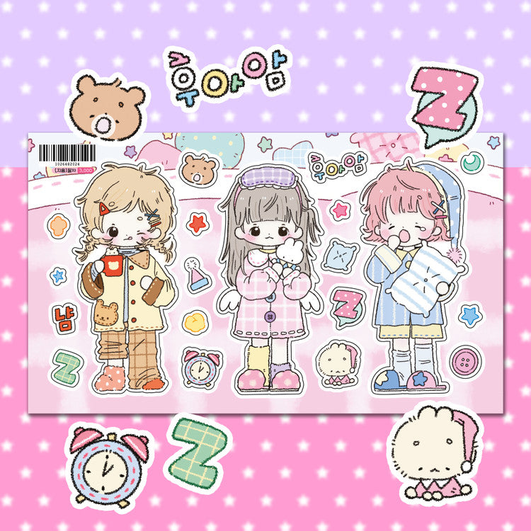 [Jeeyoom] Good Night Sticker Sheet