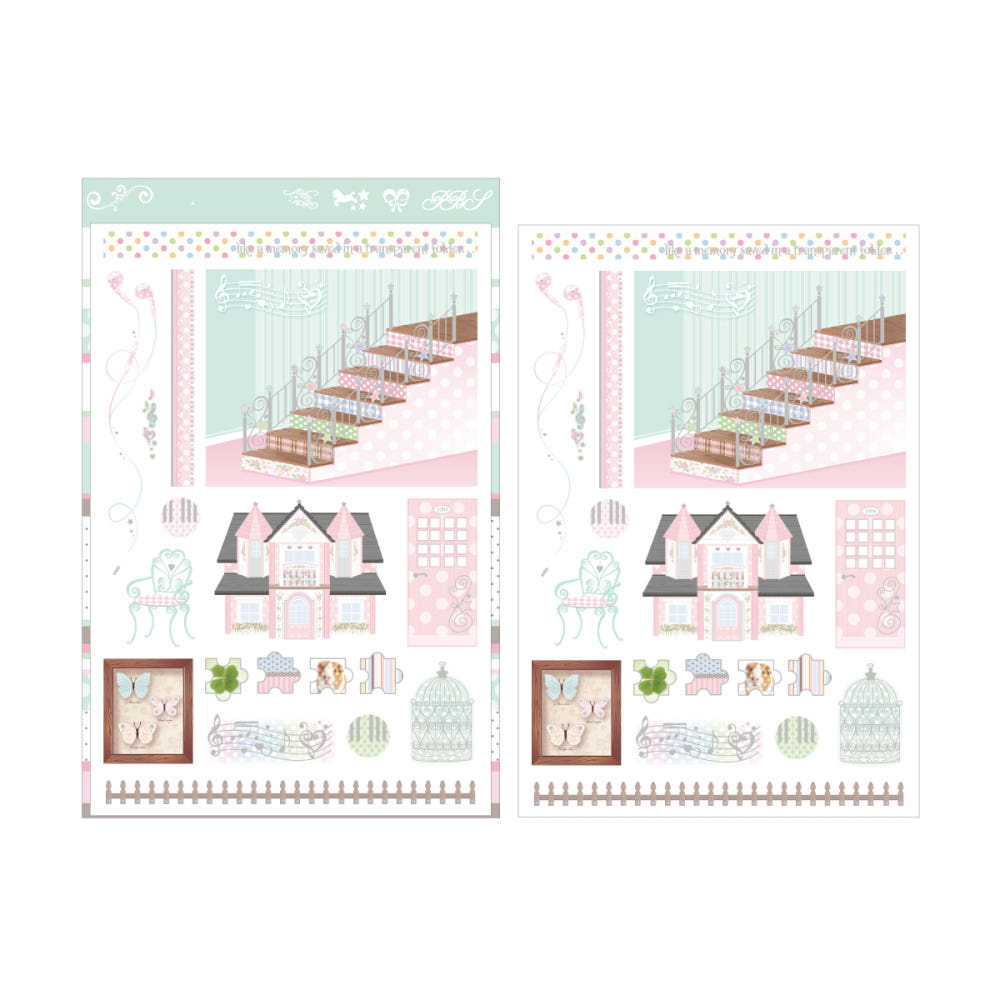 [Pearly Button] My Odd Room Sticker Sheet