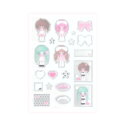 [Coral Tree] Daily Epoxy Deco Sticker