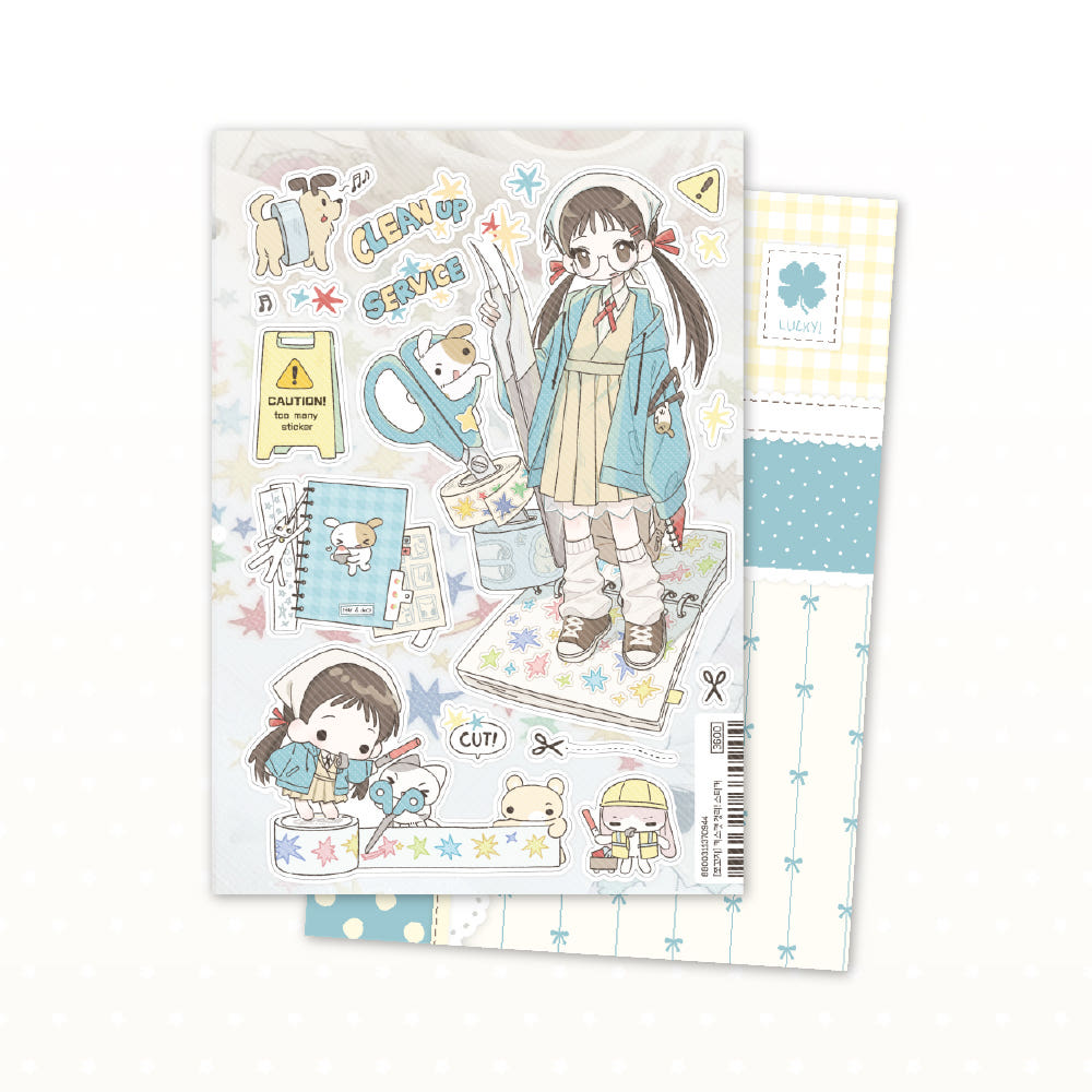 [Chocozy Family] Kiss Cut Organization Sticker Sheet